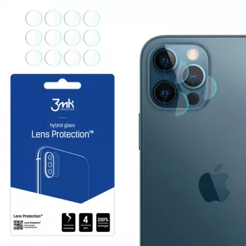 3MK Apple iPhone 12 Pro stikla kameras objektīvu aizsardzība