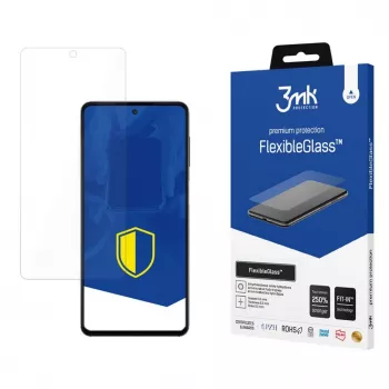 3MK FlexibleGlass Screen Protector for Samsung Galaxy M52 5G - Hybrid Glass, 7H Hardness, 0,3 mm, Crystal Clear