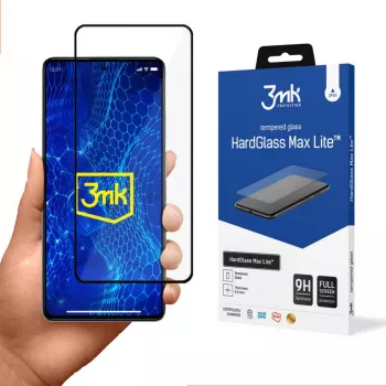 3MK HardGlass Lite Rūdīta Stikla Ekrāna Aizsargs Xiaomi Redmi Note 12 5G / Poco X5 5G - Melns