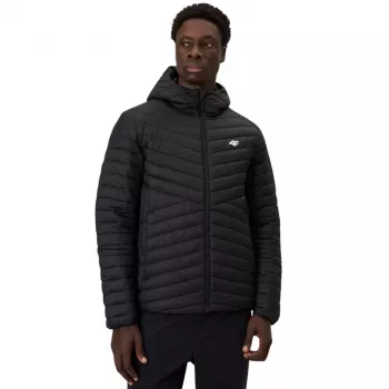 4F Vīriešu M0852 Deep Black Pavasara/Vasaras Jaka ar DWR Pārklājumu, Izmērs L
