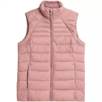 4F sieviešu stepēta veste gaiši rozā H4Z21 KUDP001 56S S izmērs