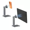 4smarts ErgoPro Desk Stand Magnētiskais telefona un planšetes turētājs - Pelēks