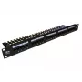 A-LAN Alantec PK012 Patch Panel 1U 24-Port RJ45 Cat.5e UTP Black