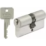 ABUS Cylinder 50x60mm Matt Nickel 3 Keys