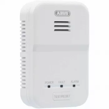 ABUS GWM100ME Gāzes trauksmes detektors – dabasgāzes (metāna) noteikšanai, sienas stiprinājums, 230V