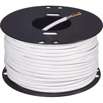 ABUS Security-Center AZ6360 Signalizācijas kabelis 50m Balts 8-dzīslu PVC