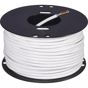 ABUS Security-Center AZ6360 Signalizācijas kabelis 50m Balts 8-dzīslu PVC