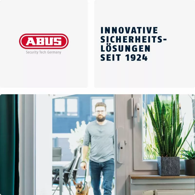 ABUS Security-Center BRIDGE One viedās mājas WLAN tilts (ABBO10000B), melns, 230 V, ar Bluetooth
