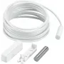 ABUS Security-Center MK2000W vadu magnētiskais kontaktsensors durvīm un logiem, 5m kabelis, balts