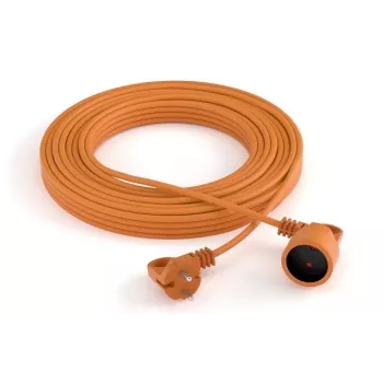 ACAR PS-2P 2G1.5 15M dārza pagarinātājs, 3 vadi 1.5mm², 16A, IP44, Schuko, melns