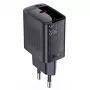 ACEFAST A82 GaN USB-C PD 20W sienas lādētājs - Melns