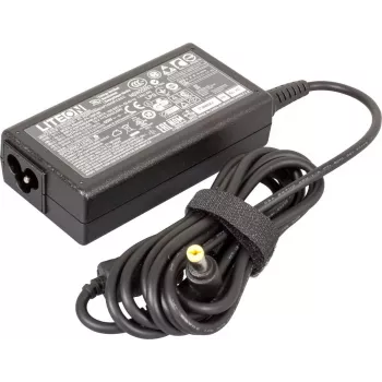 Acer 65W 19V 3.42A portatīvā datora barošanas adapteris (ADP-65VH D) - melns