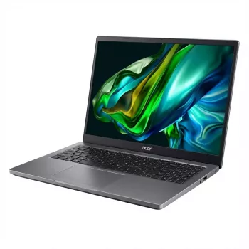 Acer Aspire A16 AI A16-61M-R194 16-inch Notebook, AMD Ryzen 7 8845HS, 16GB RAM, 512GB SSD, Steel Gray, German Keyboard