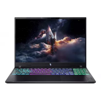 Acer Nitro ANV16-A71-R0YK spēļu klēpjdators, 17,3 collu QHD 165Hz, Intel Core i7-13620H, 16GB DDR5, 1TB SSD, RTX 4060 8GB, Windows 11 Home, angļu/krievu tastatūra, Obsidian Black