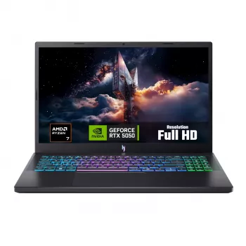 Acer Nitro V 15 ANV15-A31-R1P4 spēļu klēpjdators, 15,6 collu Full HD IPS 165Hz, AMD Ryzen 7 170, 16GB DDR5, 512GB SSD, GeForce RTX 5050 8GB, Windows 11 Home