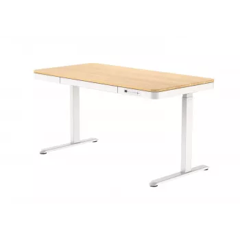 ACJ ACTIVEJET elektriski regulējams rakstāmgalds 120x60 ET119S Balts/Ozols