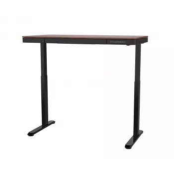 ACJ ACTIVEJET ET119S-CZ/O elektriski regulējams rakstāmgalds 120x60 cm melns/valrieksts
