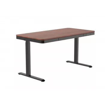 ACJ ACTIVEJET ET119S-CZ/O elektriski regulējams rakstāmgalds 120x60 cm melns/valrieksts