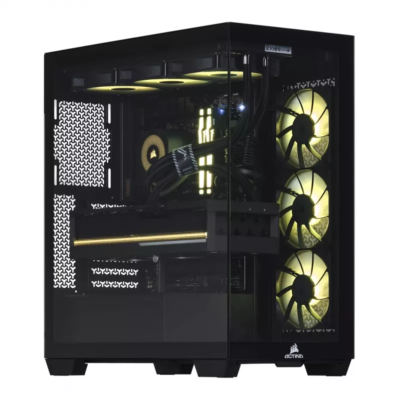 Actina PC AMD Ryzen 7 7800X3D 32 GB DDR5-SDRAM 2 TB SSD NVIDIA GeForce RTX 5080 Midi Tower Black