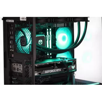 ACTINA PC AMD Ryzen 9 9900X3D 64 GB DDR5-SDRAM 2 TB SSD NVIDIA GeForce RTX 5090 Windows 11 Home Midi Tower Black