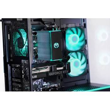 Actina View 5500/16GB/1TB/RTX5060/650W Gaming galddators - AMD Ryzen 5 5500, 16GB DDR4, 1TB SSD, NVIDIA GeForce RTX 5060, Midi Tower, melns