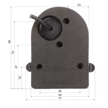 AUTONE ATE-CAM-AHD735HD mobilā AHD kamera, 1080p, 2,8 mm objektīvs, IR līdz 10 m