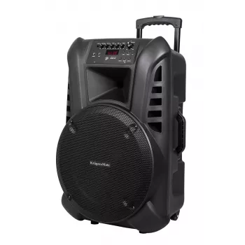 ACTIVE KEY Active Speaker Cabinet ar 2 bezvadu mikrofoniem UHF, SD, Bluetooth, FM, USB, 60 vati