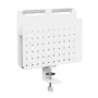 Activejet APB-006W Rotējošs pegboard galda organizators, pelēks un balts