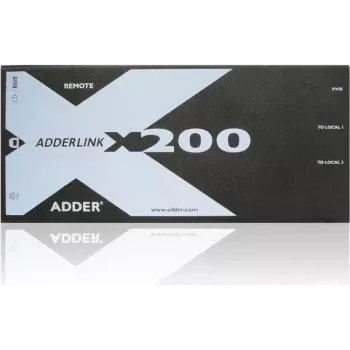 Adder X200-USB/P-IEC AdderLink X200 VGA USB KVM pagarinātāju komplekts pa CAT5/5e/6/7 līdz 100m