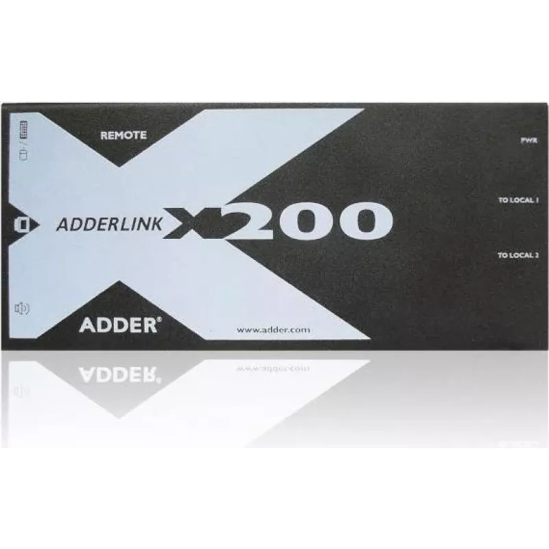 Adder X200-USB/P-IEC AdderLink X200 VGA USB KVM pagarinātāju komplekts pa CAT5/5e/6/7 līdz 100m