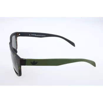 Adidas AOR005-140030 Saulesbrilles Vīriešu Melns Rāmis Pelēka Lēca 54/21/140 mm
