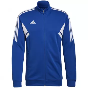 adidas Condivo 22 Treniņjakas vīriešiem Team Navy Blue AEROREADY pilna rāvējslēdzēja slim fit