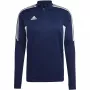 adidas Condivo 22 vīriešu treniņu sporta krekls ar rāvējslēdzēju Navy Blue HA6270
