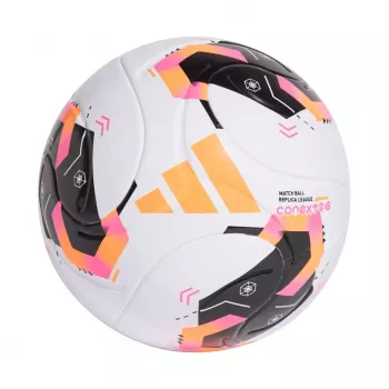 adidas Conext 26 League Futbola Bumba 4. izmērs Balta/Melna/Oranža KE5865