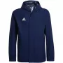 adidas Entrada 22 Visiem laikapstākļiem jaka Tumši zila Jauniešu 116 cm
