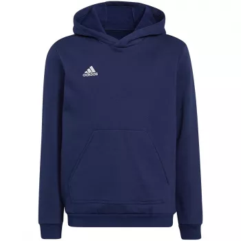 adidas Entrada 22 bērnu sporta krekls ar kapuci tumši zils 152cm