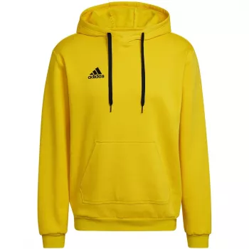 adidas Entrada 22 Hoody Yellow HI2140 S Vīriešu sporta krekls