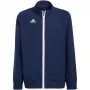 adidas Entrada 22 prezentācijas jaka tumši zila bērnu 140