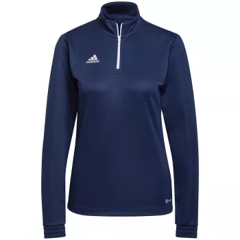 adidas Entrada 22 Top treniņu tumši zils sieviešu džemperis 2XS
