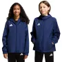 adidas Entrada 26 Visiem laikapstākļiem Jauniešu jaka Tumši zila 128 cm