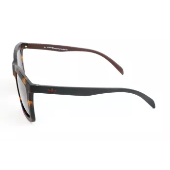 Adidas Men's AOR015 Sauļošanās brilles - matēts melns rāmis, pelēkas lēcas - 53/20/140 mm