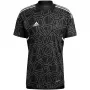 ADIDAS Vīriešu Condivo 22 Vārtsargu Krekls Ar Īsu Piedurkni Melns HB1619