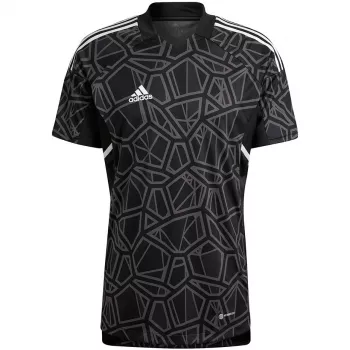 ADIDAS Vīriešu Condivo 22 Vārtsargu Krekls ar Īsu Piedurkni Melns, M izmērs