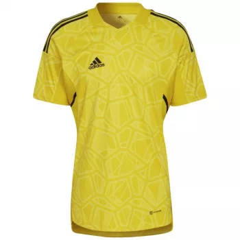 adidas vīriešu Condivo 22 vārtsargu krekls ar īsām piedurknēm, dzeltenā krāsā HF0138