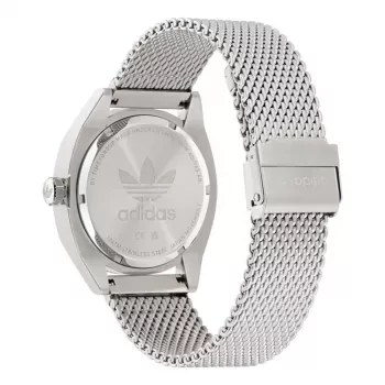 Adidas vīriešu digitālais pulkstenis AOFH22502 42mm ar melnu silikona siksniņu