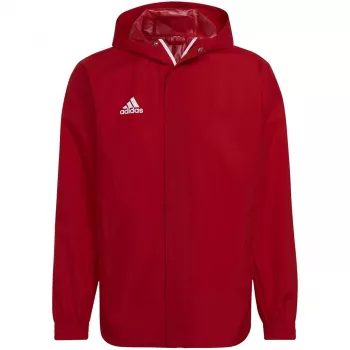 adidas vīriešu Entrada 22 All-Weather jaka sarkana IK4009