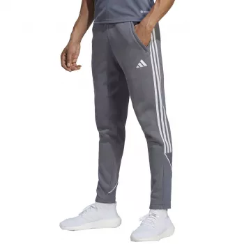 adidas vīriešu Tiro 23 League treniņbikses ar rāvējslēdzēja kabatām, pelēkas, HZ3019, izmērs S