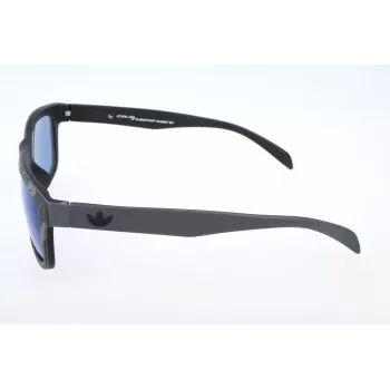 Adidas Originals vīriešu saulesbrilles AOR005-143070 - matēts melns rāmis, pelēkas lēcas, 54mm