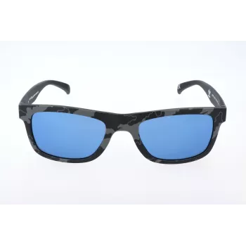Adidas Originals vīriešu saulesbrilles AOR005-143070 - matēts melns rāmis, pelēkas lēcas, 54mm