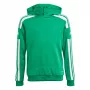 adidas Squadra 21 Hoody Youth Sweatshirt Team Green/White GP6432 Izmērs 140cm